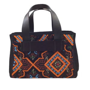 Miu Miu Kanapa Embroidered Pattern Handbag Ethnic